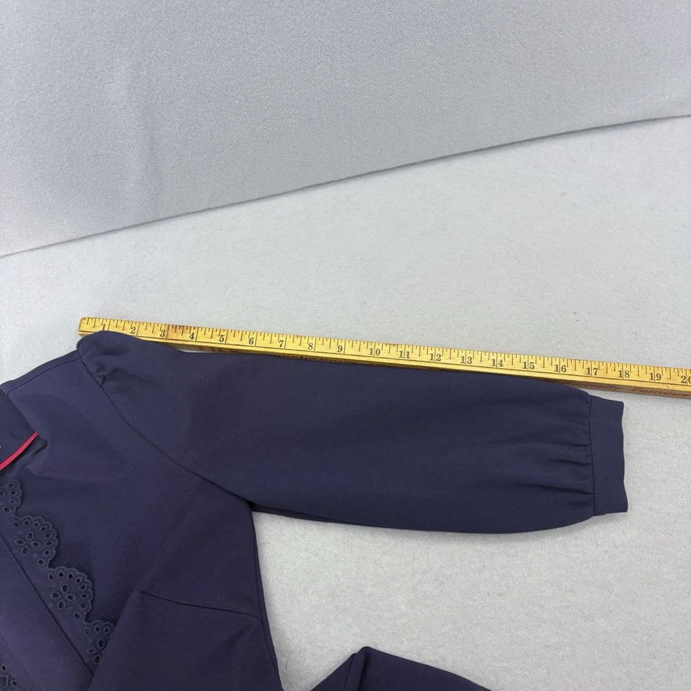 Boden Alexandra Ponte A-Line Sheath Dress Size 4 Petite Navy Blue Classic Career - Picture 13 of 15